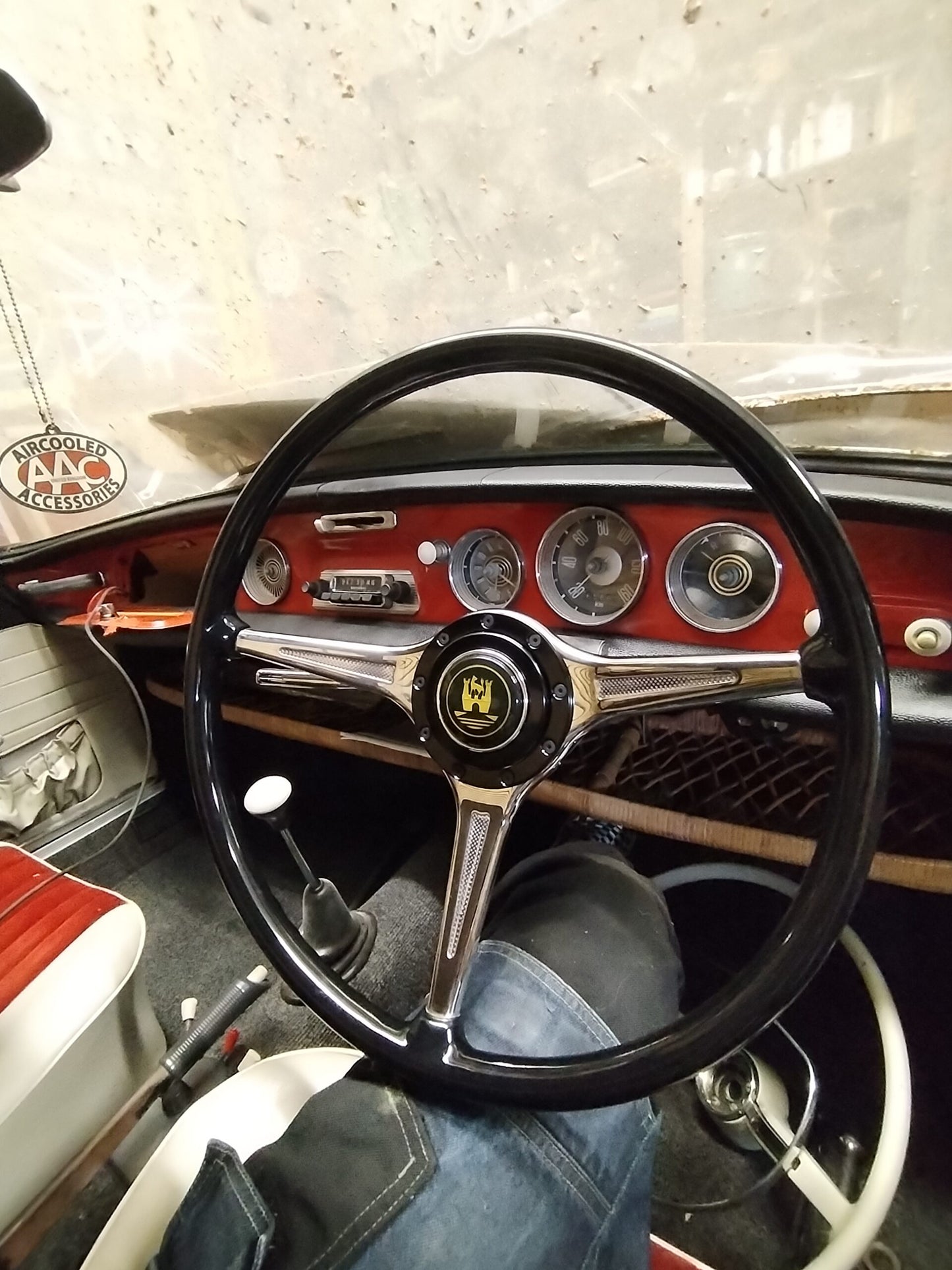 Threefivesix Steering Wheel for Beetle Ghia Type 3