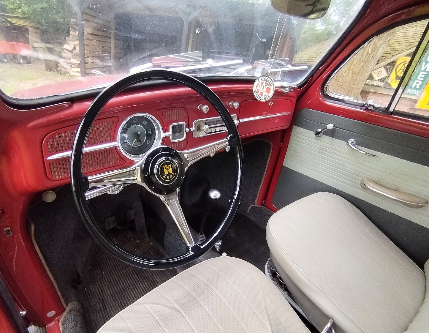 Threefivesix Steering Wheel for Beetle Ghia Type 3