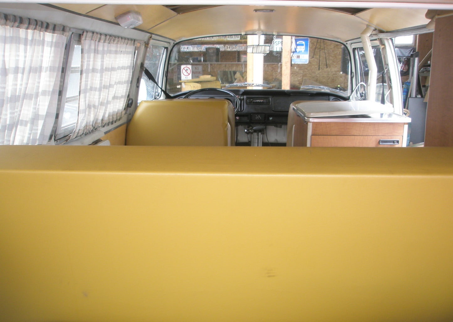 Westfalia Mustard vinyl cover set interior 1971-1974