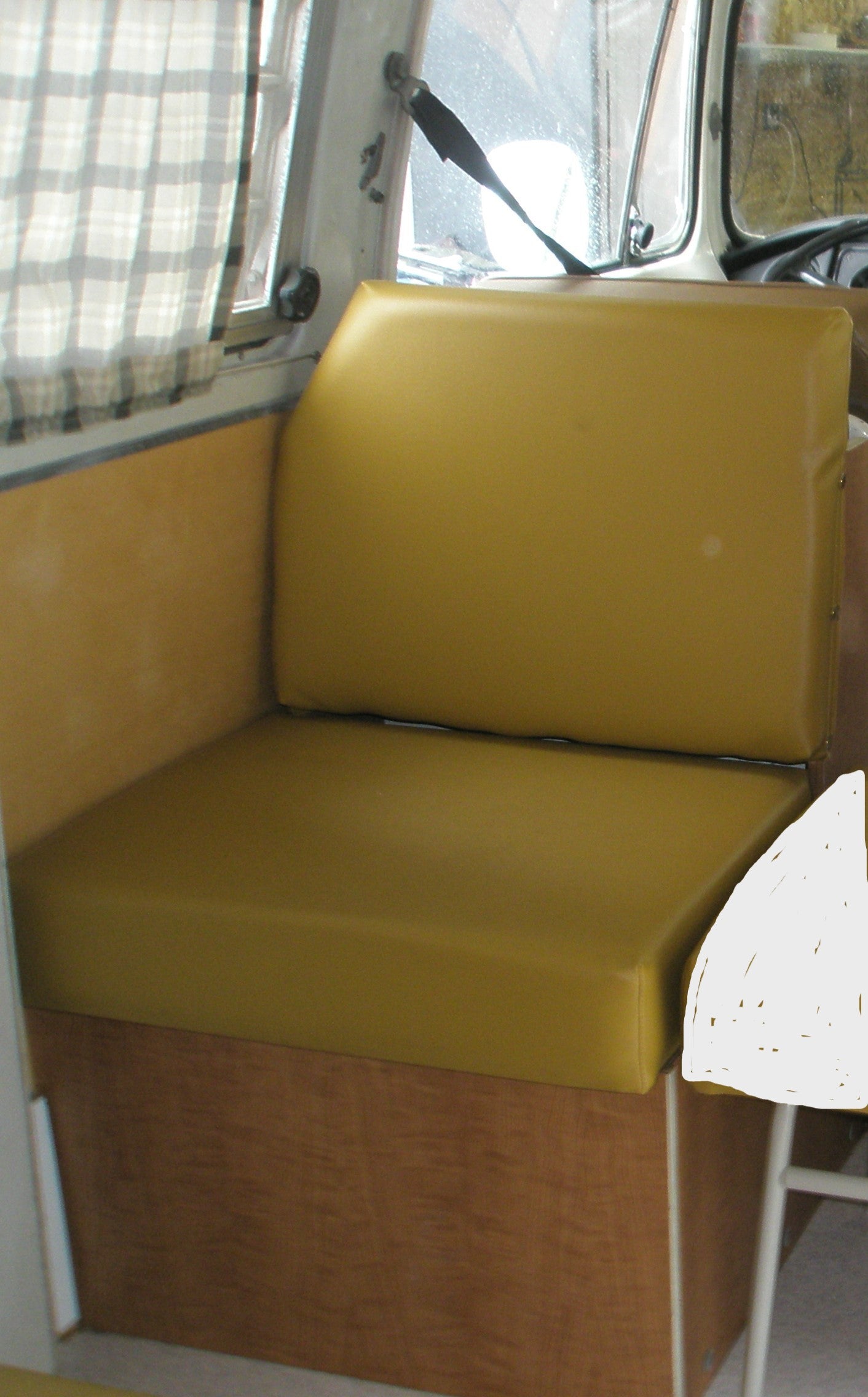 Westfalia Mustard vinyl cover set interior 1971-1974