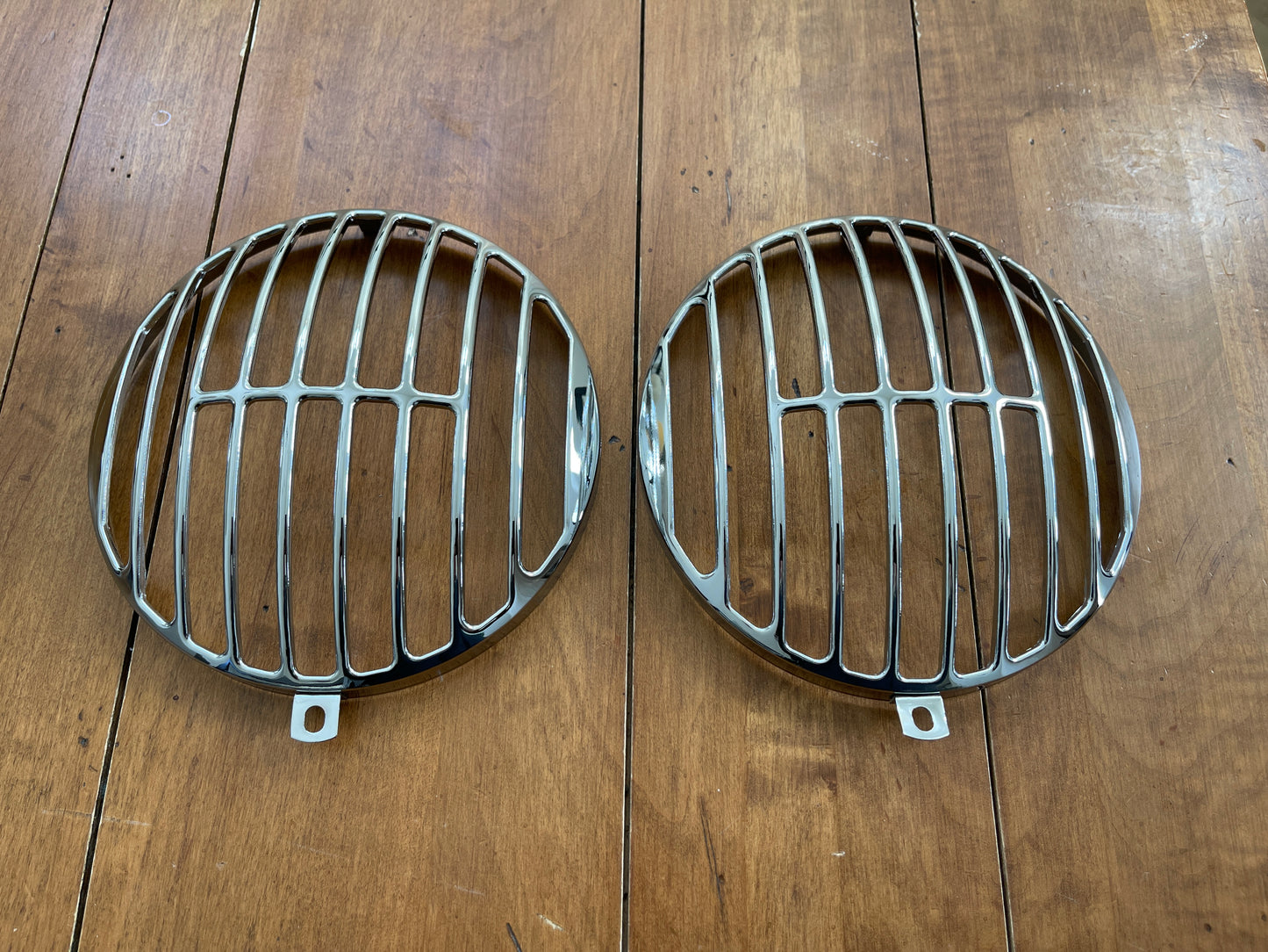 356 Headlight Grilles For Late VW’s Chromed