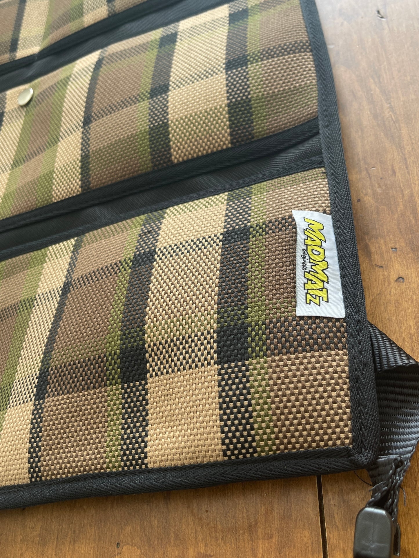 Seat Hanging Storage Westfalia Plaid - Mexican Beige