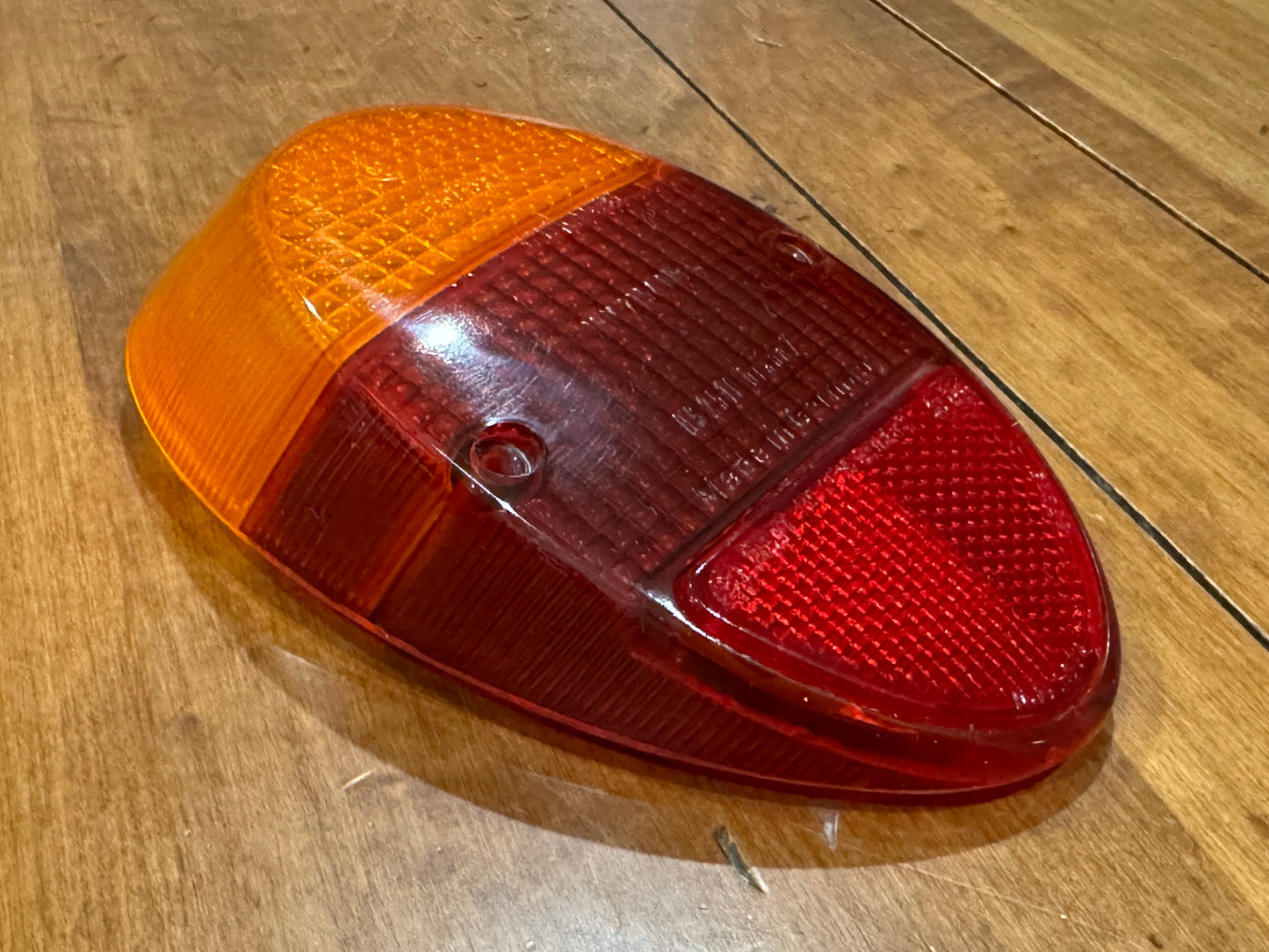 Rear Light Lense GERMAN - Orange and Red