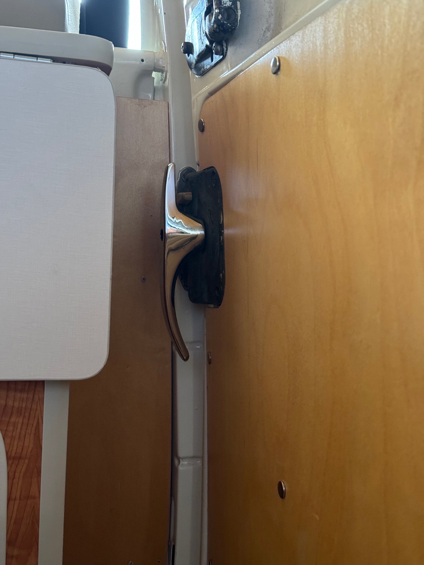 Sliding Door Handle Extended Aluminum - Chromed