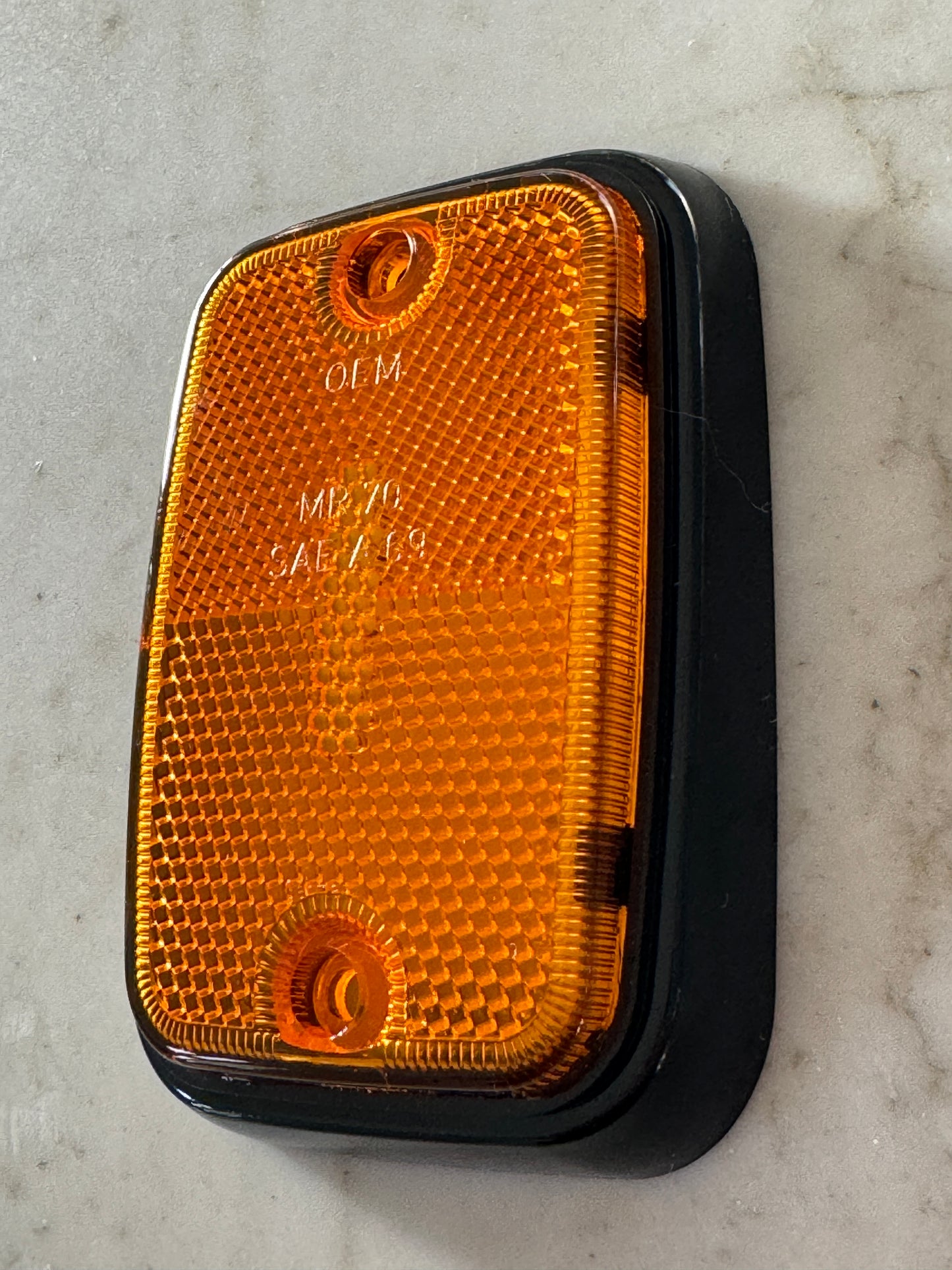 Side Marker - Amber / Black