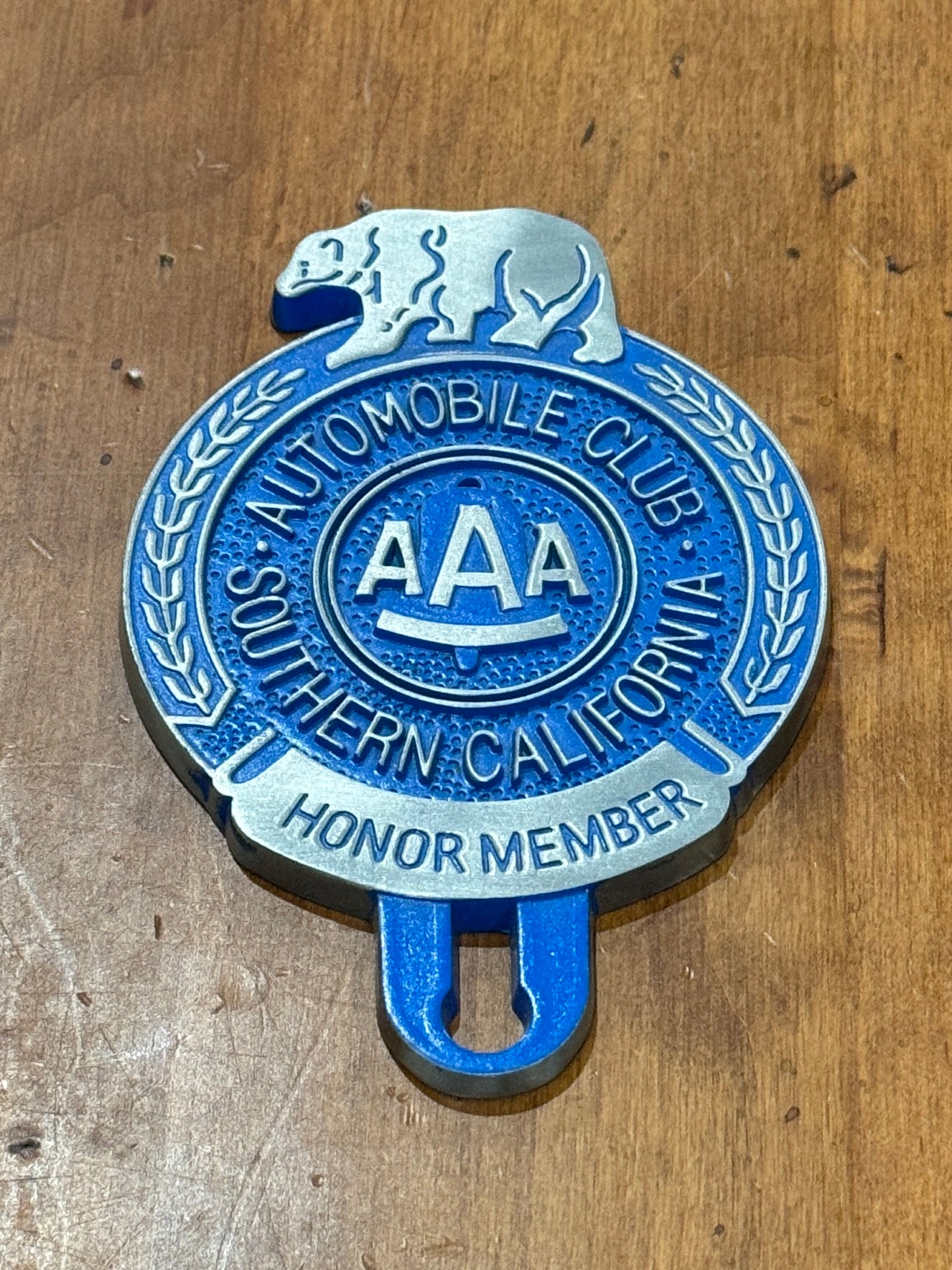 AAA License Plate Topper