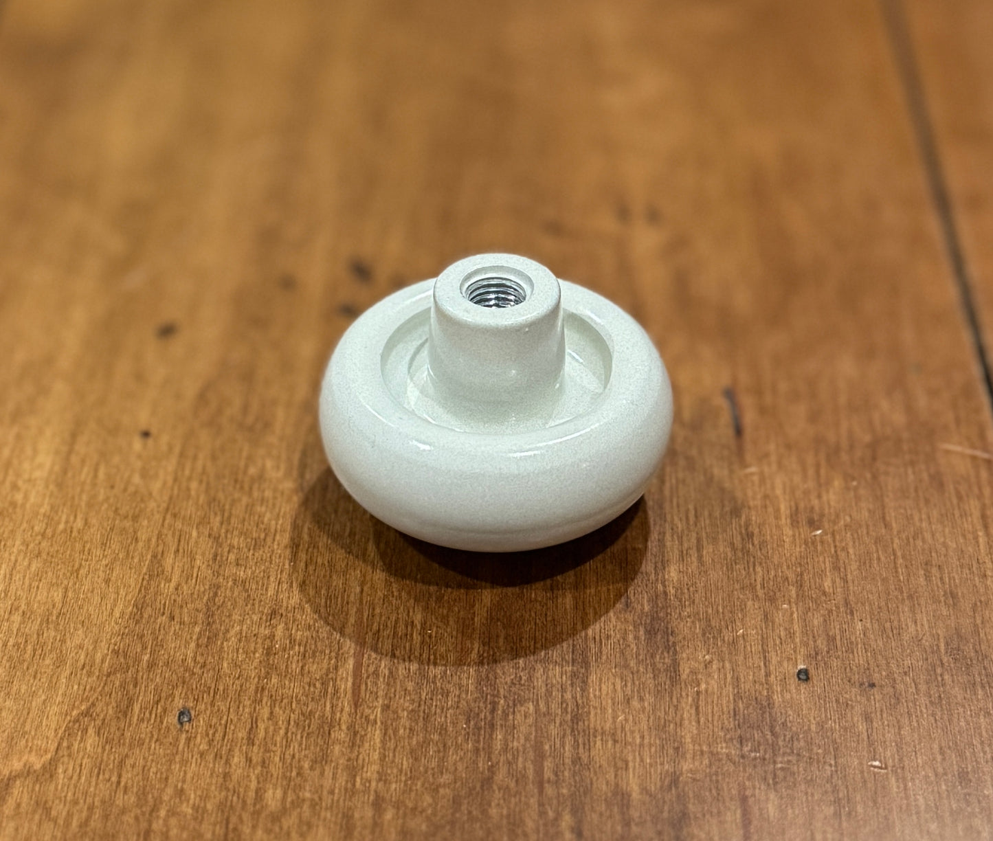 Shifter Knob Ivory Billet Aluminum - 7mm