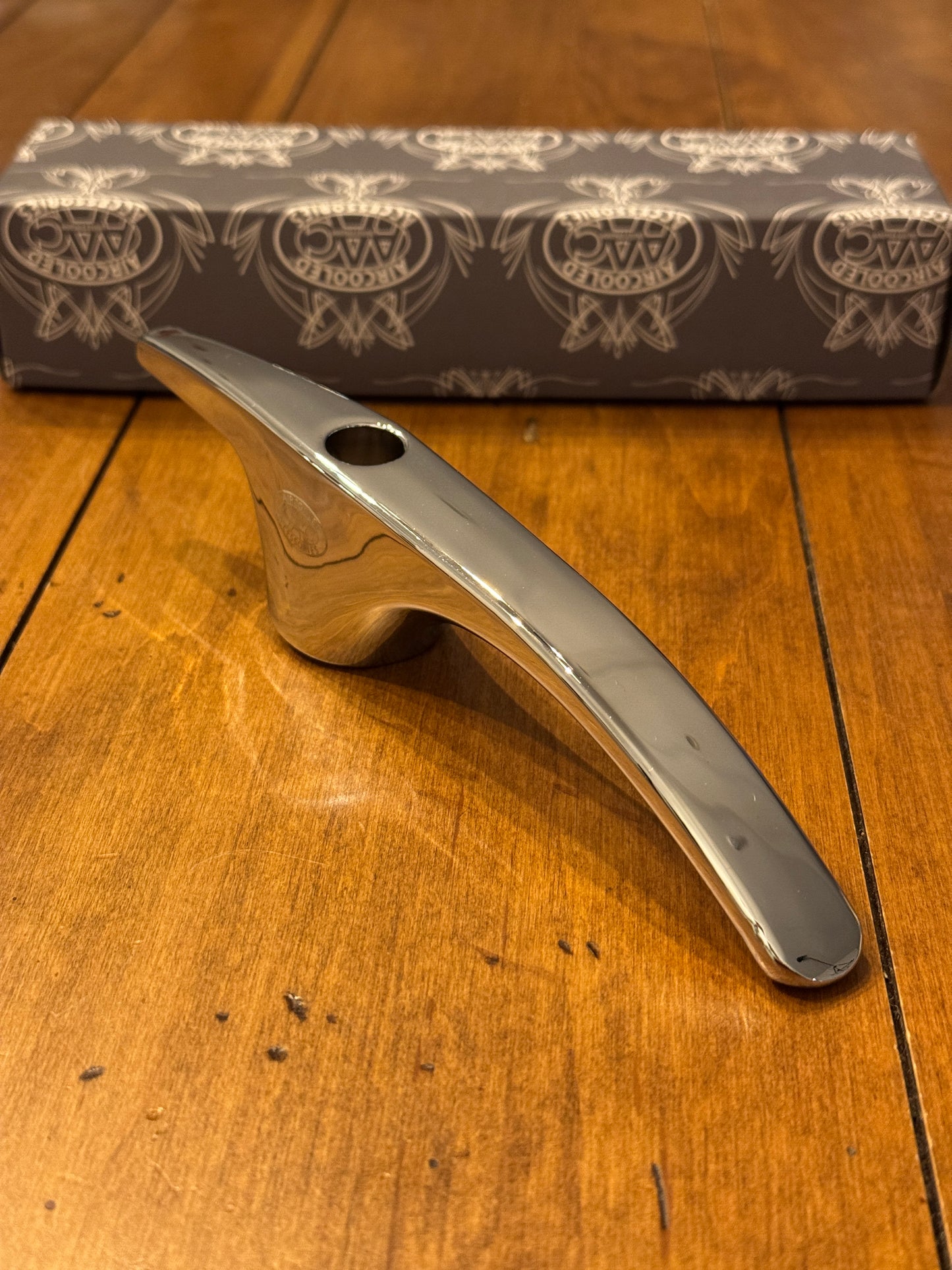 Sliding Door Handle Extended Aluminum - Chromed