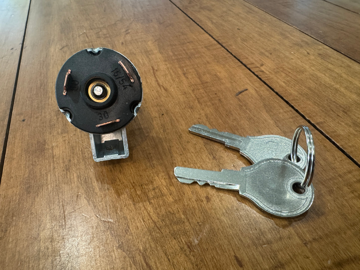 Ignition Switch - E Code Keys