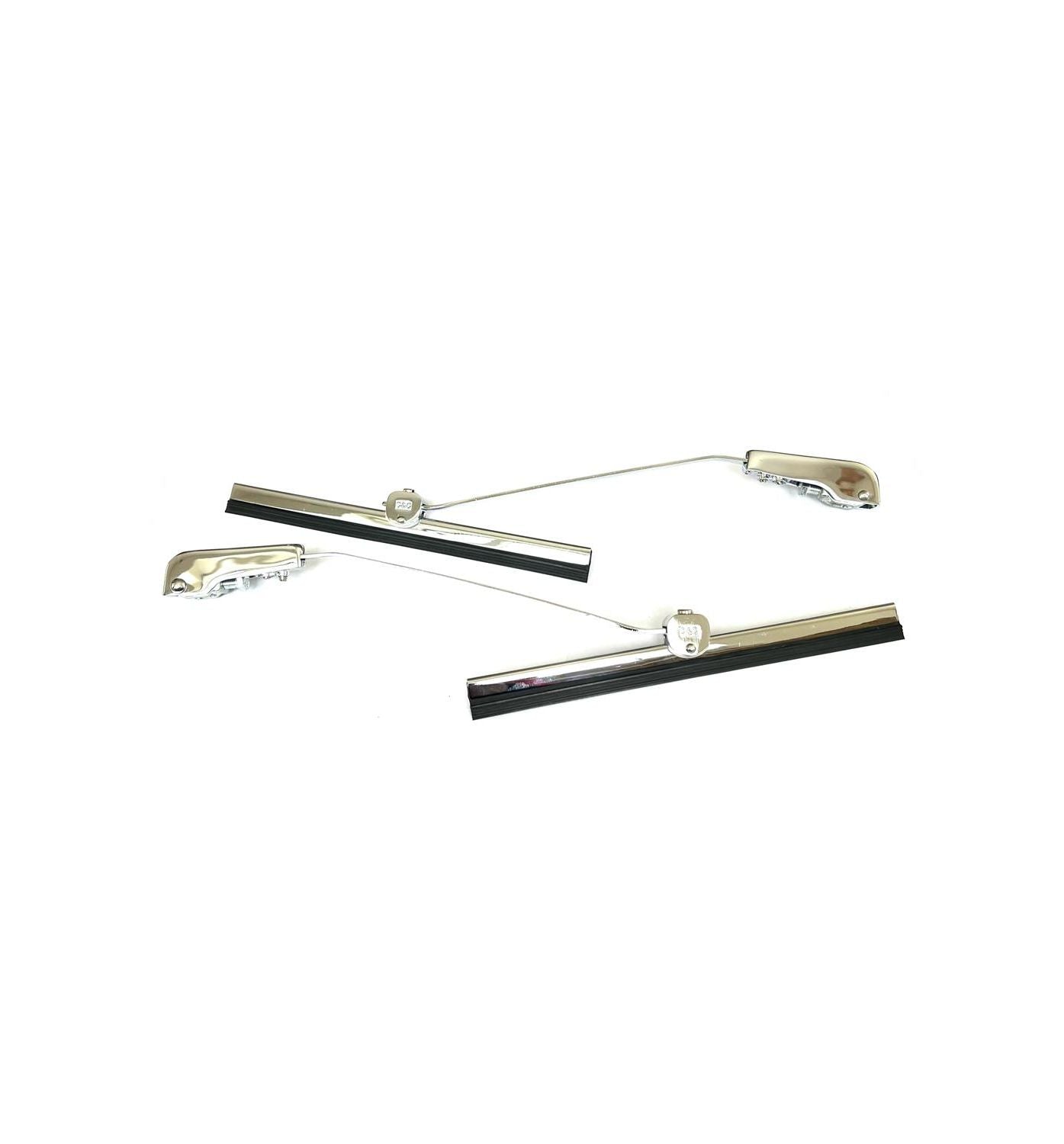 Bug Wiper Arm & Blade Kit Stainless Steel With Chrome Finish 52-57