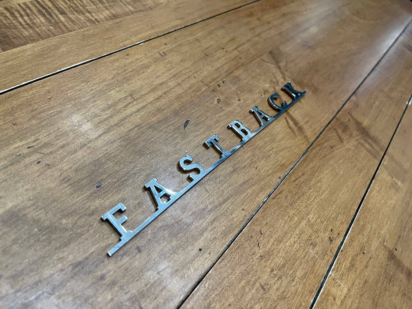 FASTBACK Stainless Steel Script