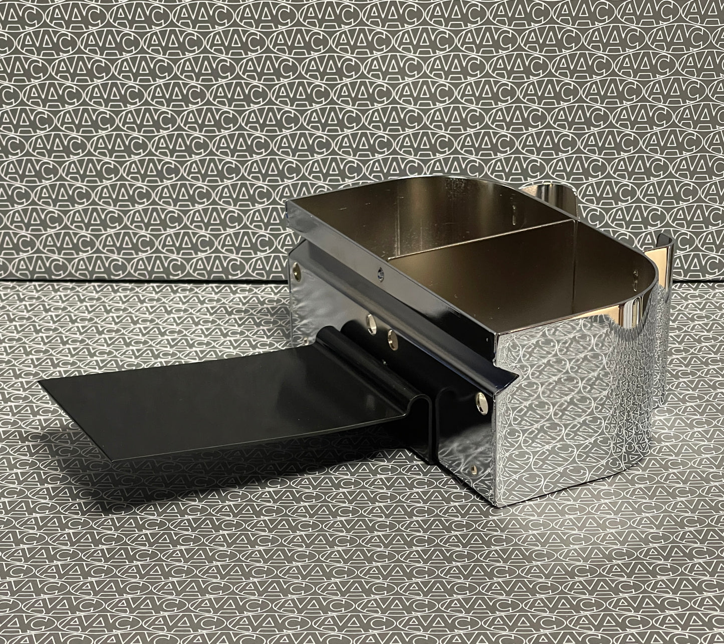 Baywindow Bus Dual drink and phone holder by AAC - Chromed
