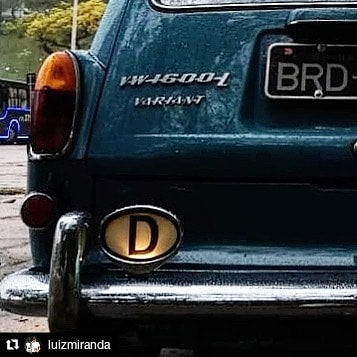 Illuminated D country sign by AAC
