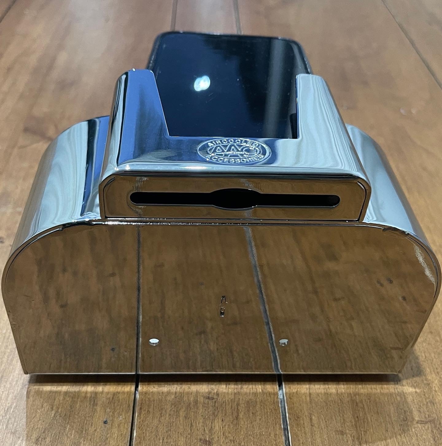 Baywindow Bus Dual drink and phone holder by AAC - Chromed