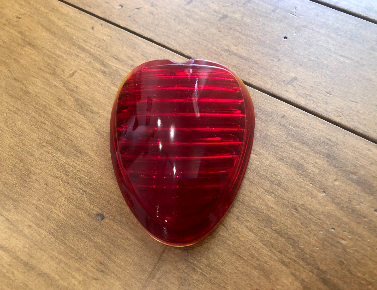 Tail Light Heart Glass Upper Lense Beetle 52-55