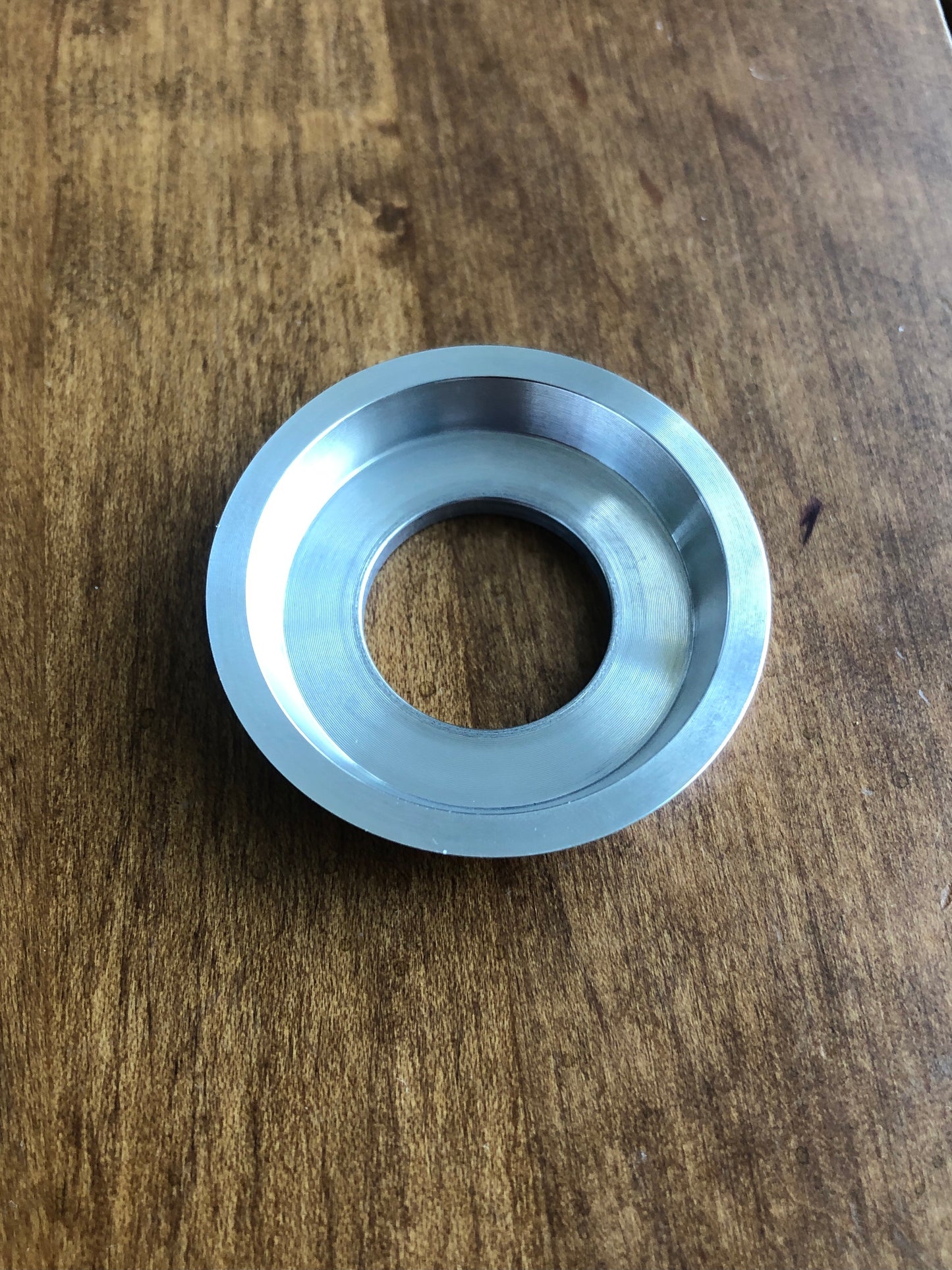 Door handle Aluminum Escutcheon.