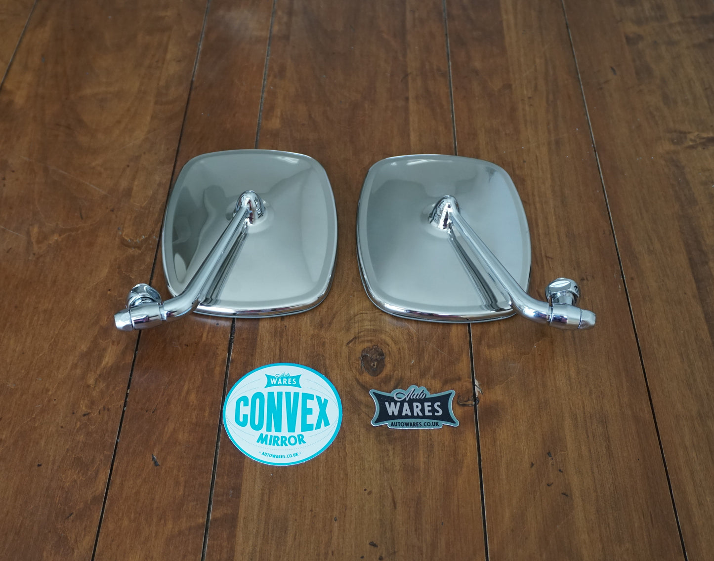 Bay Window Convex Mirror, 1968 - 1979 - PAIR