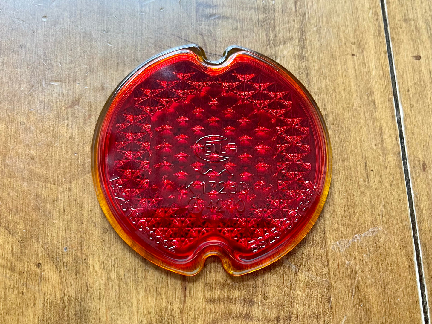 Genuine Hella Glass rear light lens 58-61