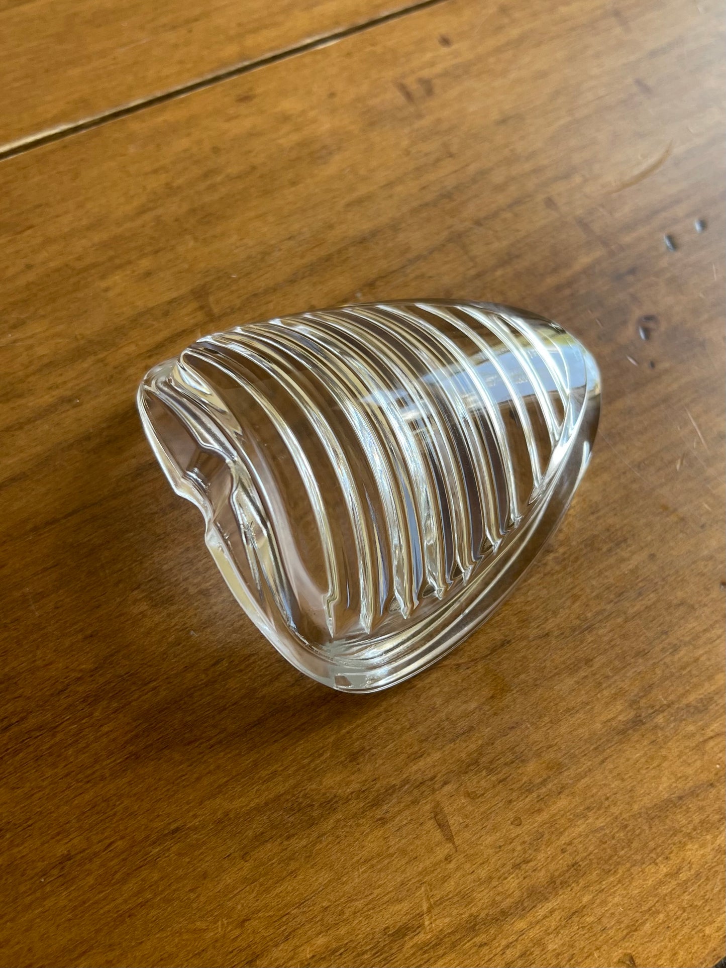 Tail Light Heart Clear Glass Upper Lense Beetle 52-55