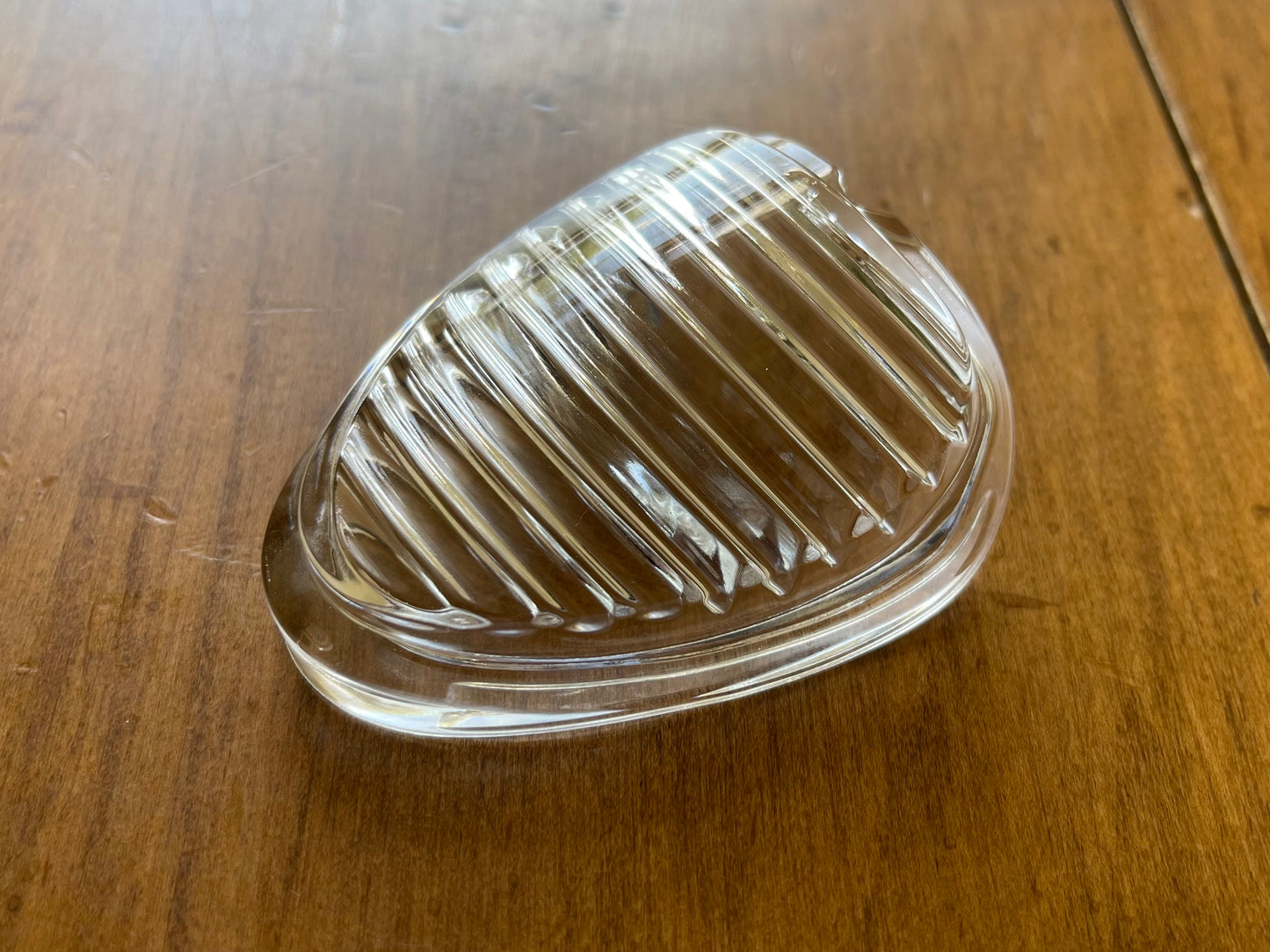 Tail Light Heart Clear Glass Upper Lense Beetle 52-55