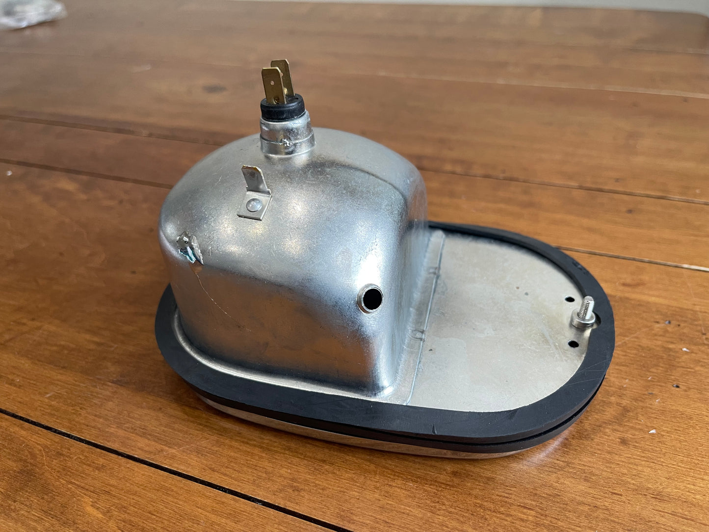 Rear light complete units with SWF lense and chromed ring fits bus 1962 - 1971 pair.