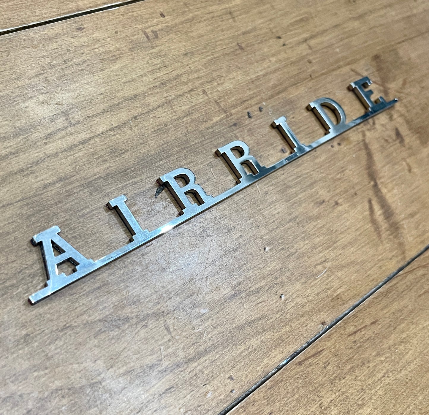 AIRRIDE Stainless Steel Script