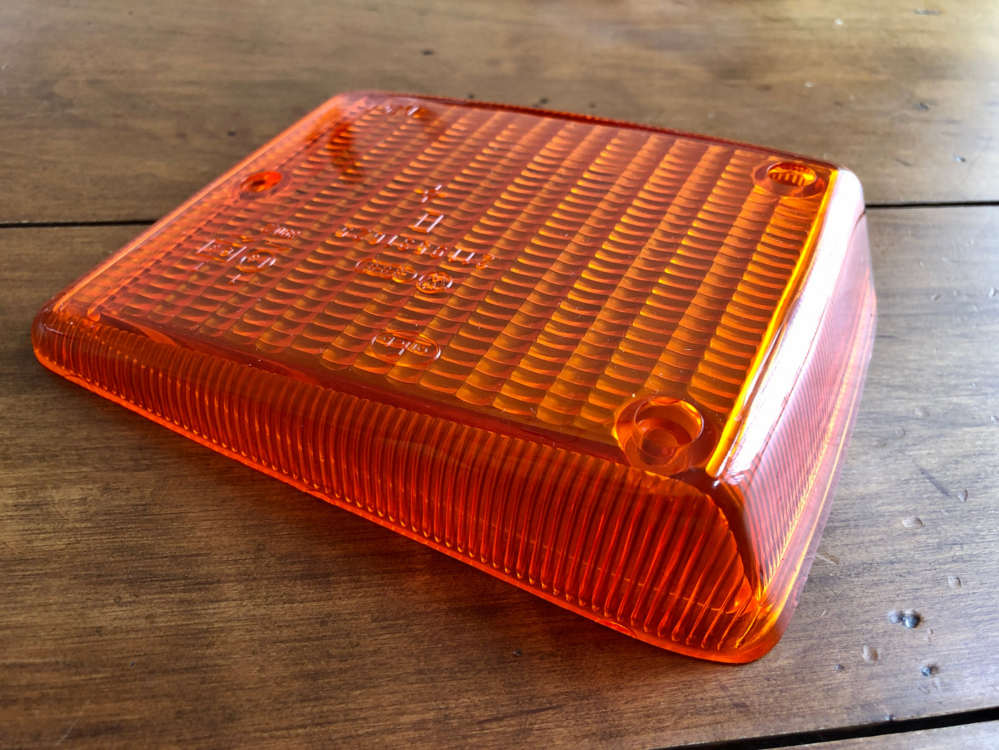 Turn Signal Lens Orange Front Right Side 73-79 Bus