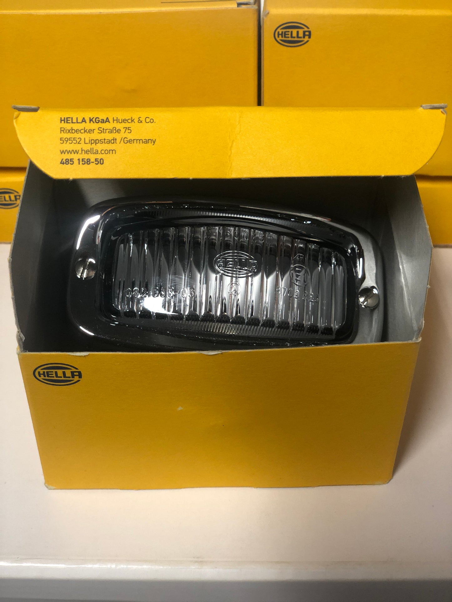 Hella Chrome Reverse Light Unit.