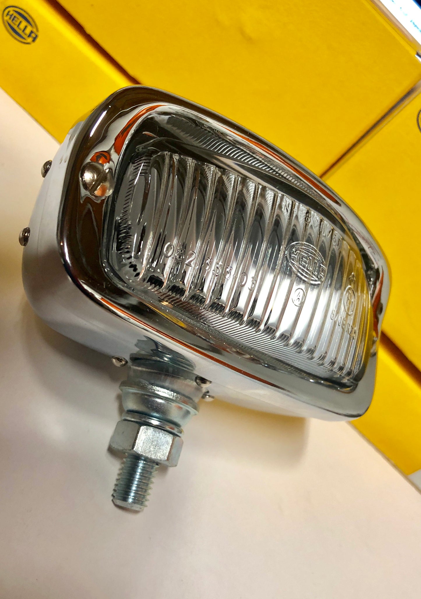 Hella Chrome Reverse Light Unit.