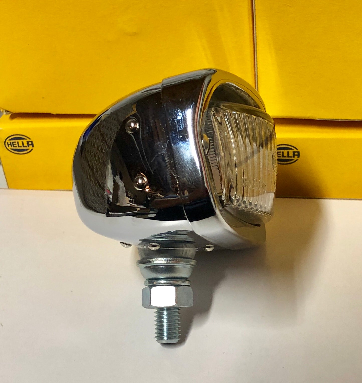 Hella Chrome Reverse Light Unit.