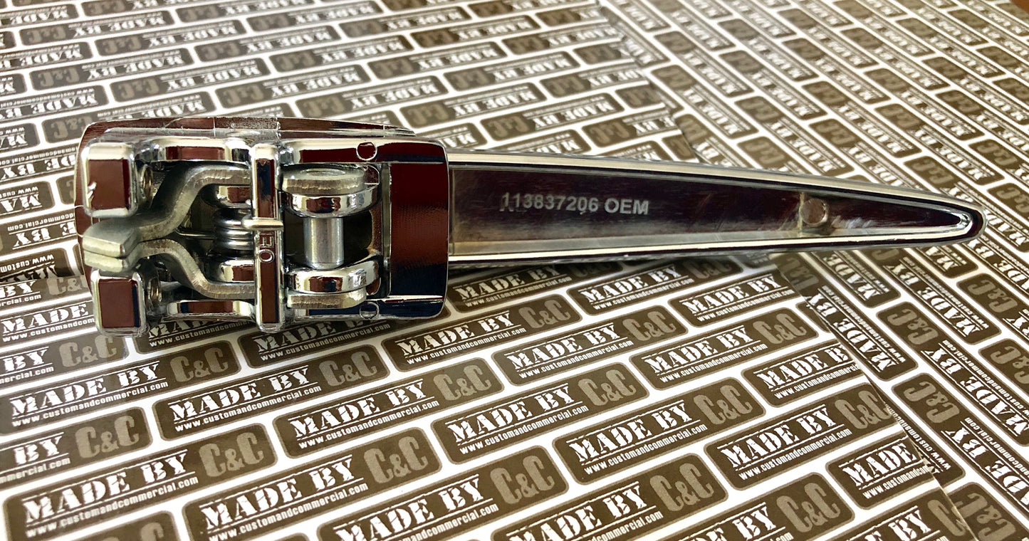 Chrome Door Handle Non Locking - Fits Bus 61-63