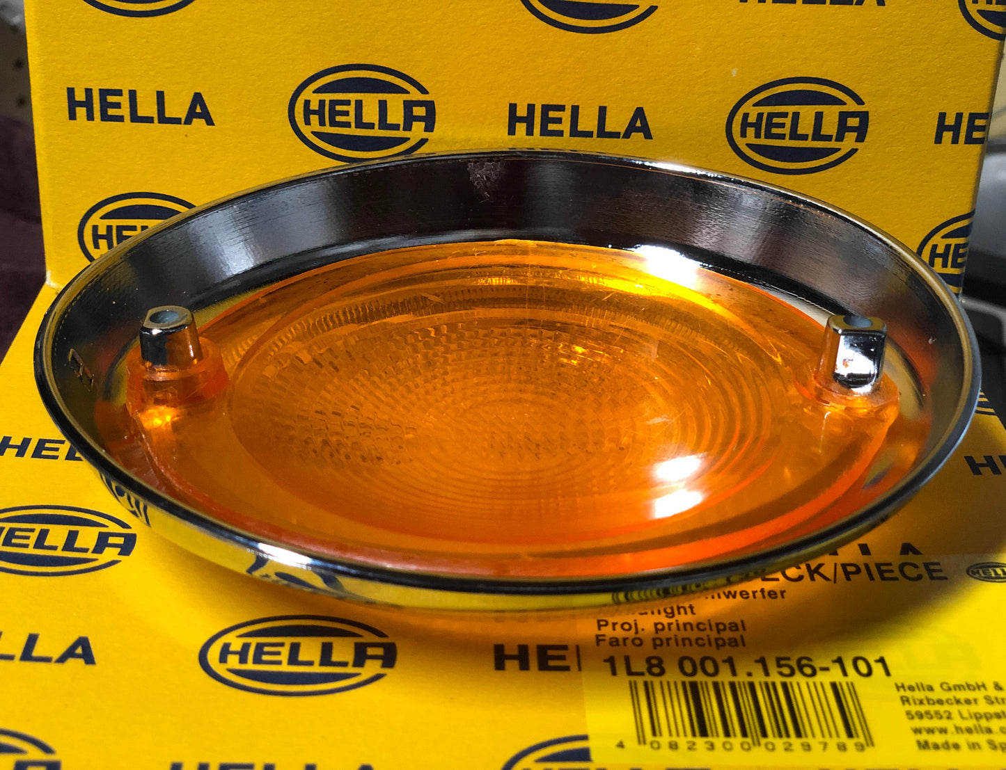 Turn Signal Lense Hella - Left Side