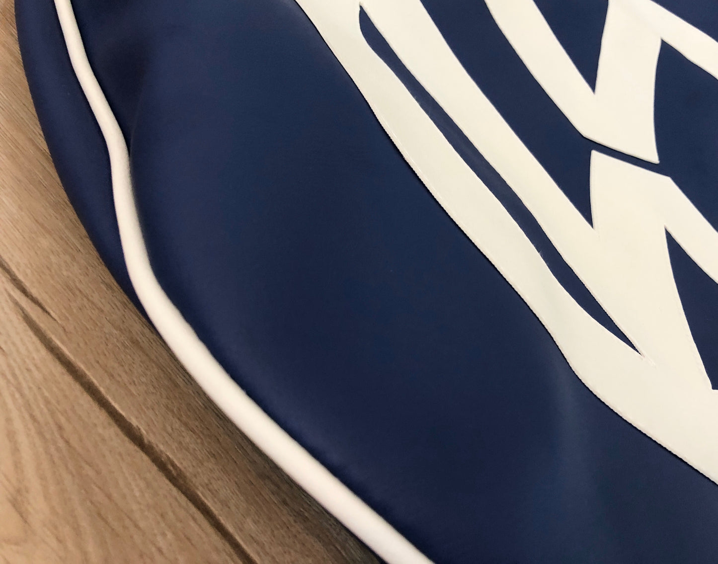 Spare Wheel Cover In Royal Blue With White Logo