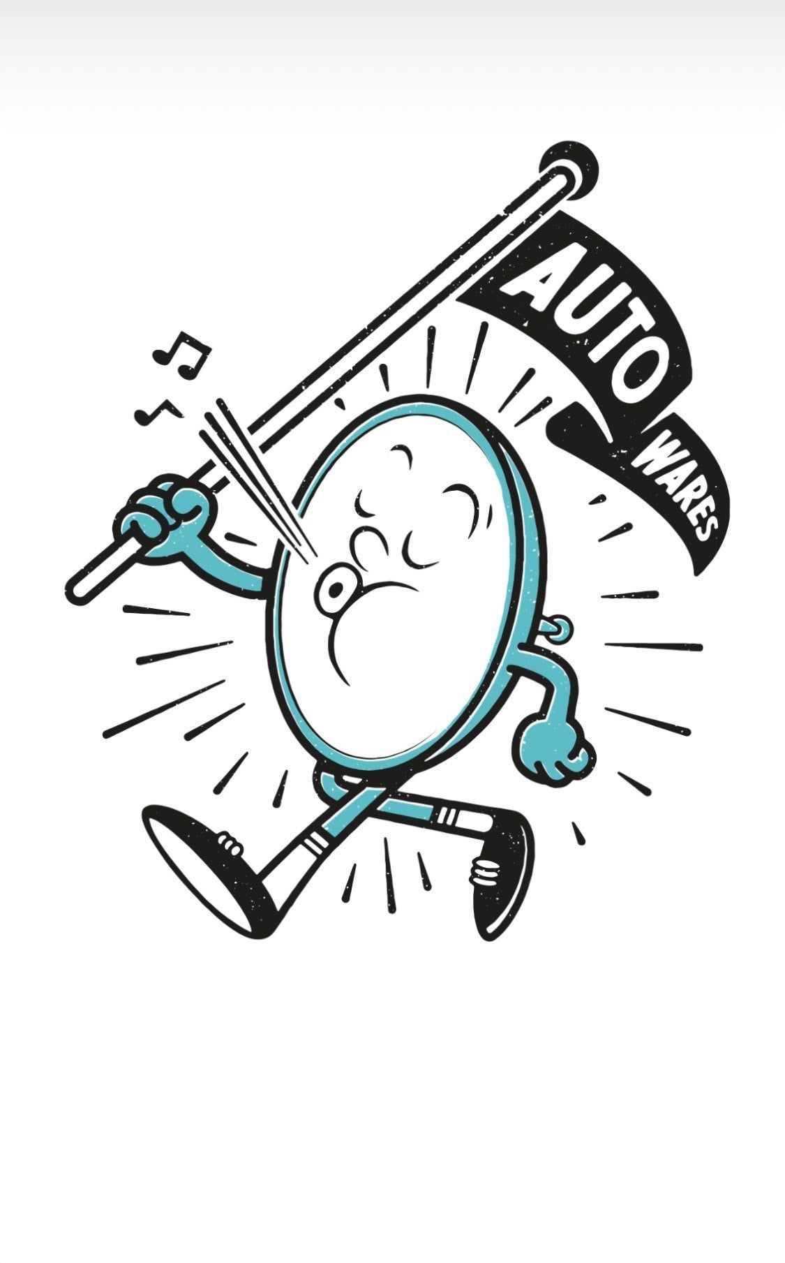 Splitscreen Bus Convex Polished Mirror