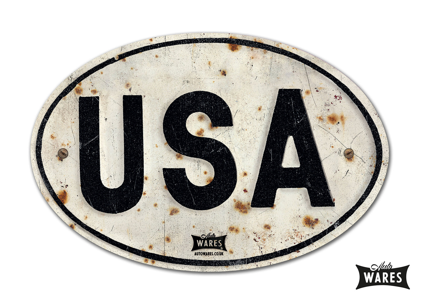 MAGNETIC USA COUNTRY BADGE