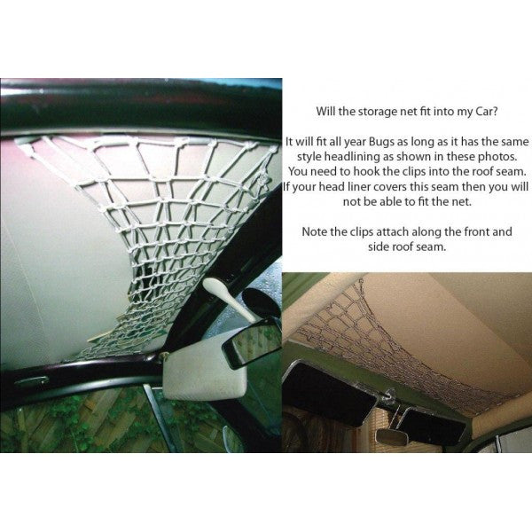Overhead storage net by AAC