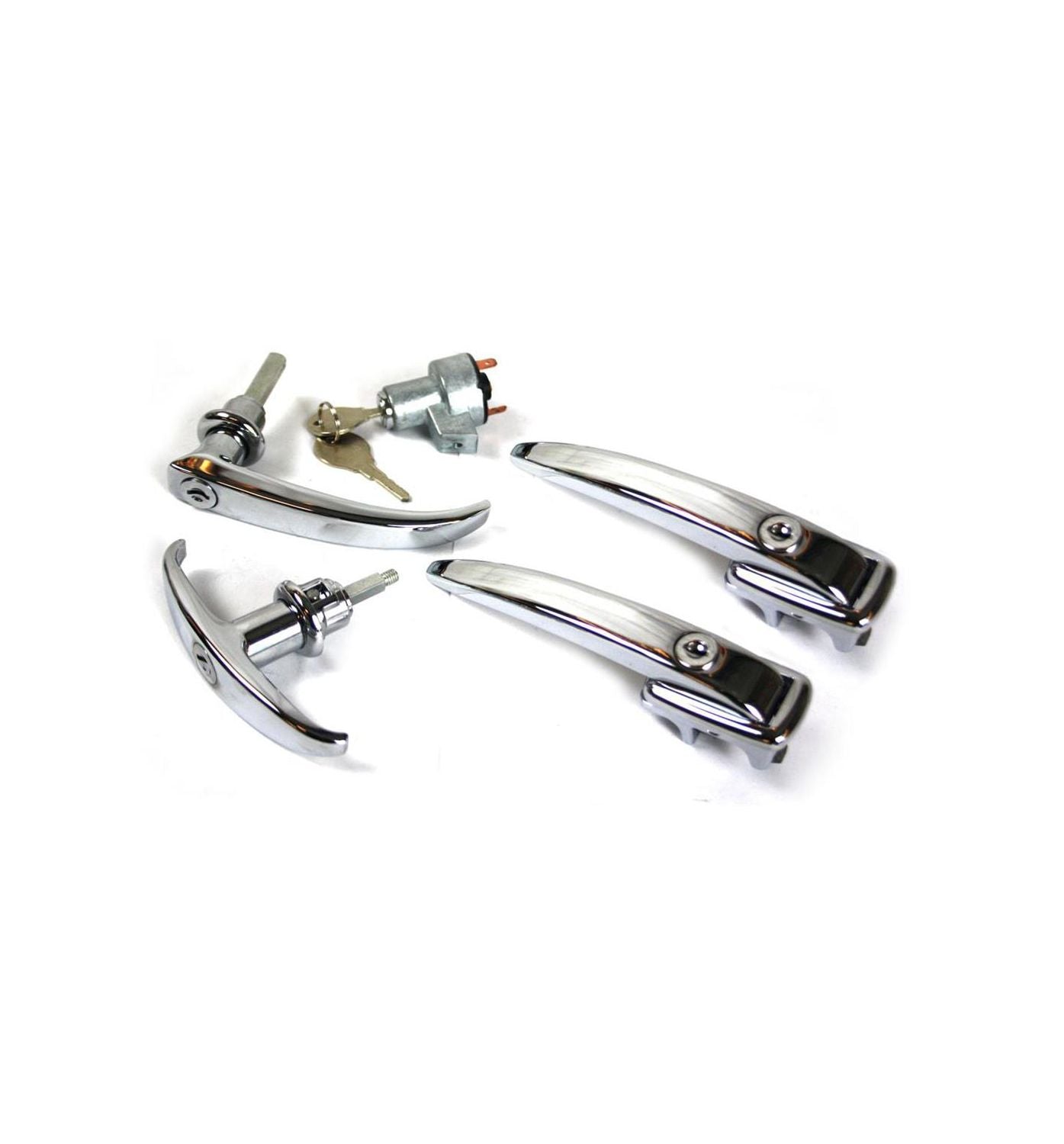 Handle Set Dual Locking Cab Handle Bus 61-63