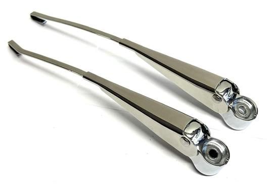 Chrome Wiper Arms Plastic Cap Style Beetle 70-72