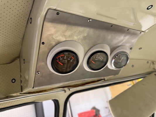 Air Vent Cover With 3 52mm Adjustable Gauge Holders