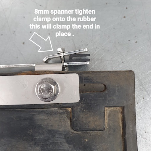 Mud Flap Mounting Brackets for Split Window Bus