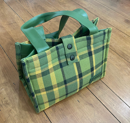 Westy Handbag in Green plaid