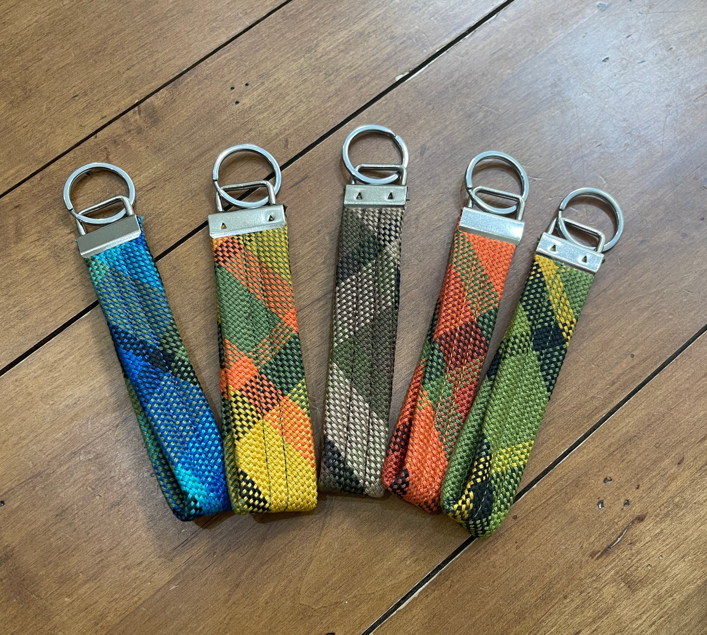 Westy Key Ring Green