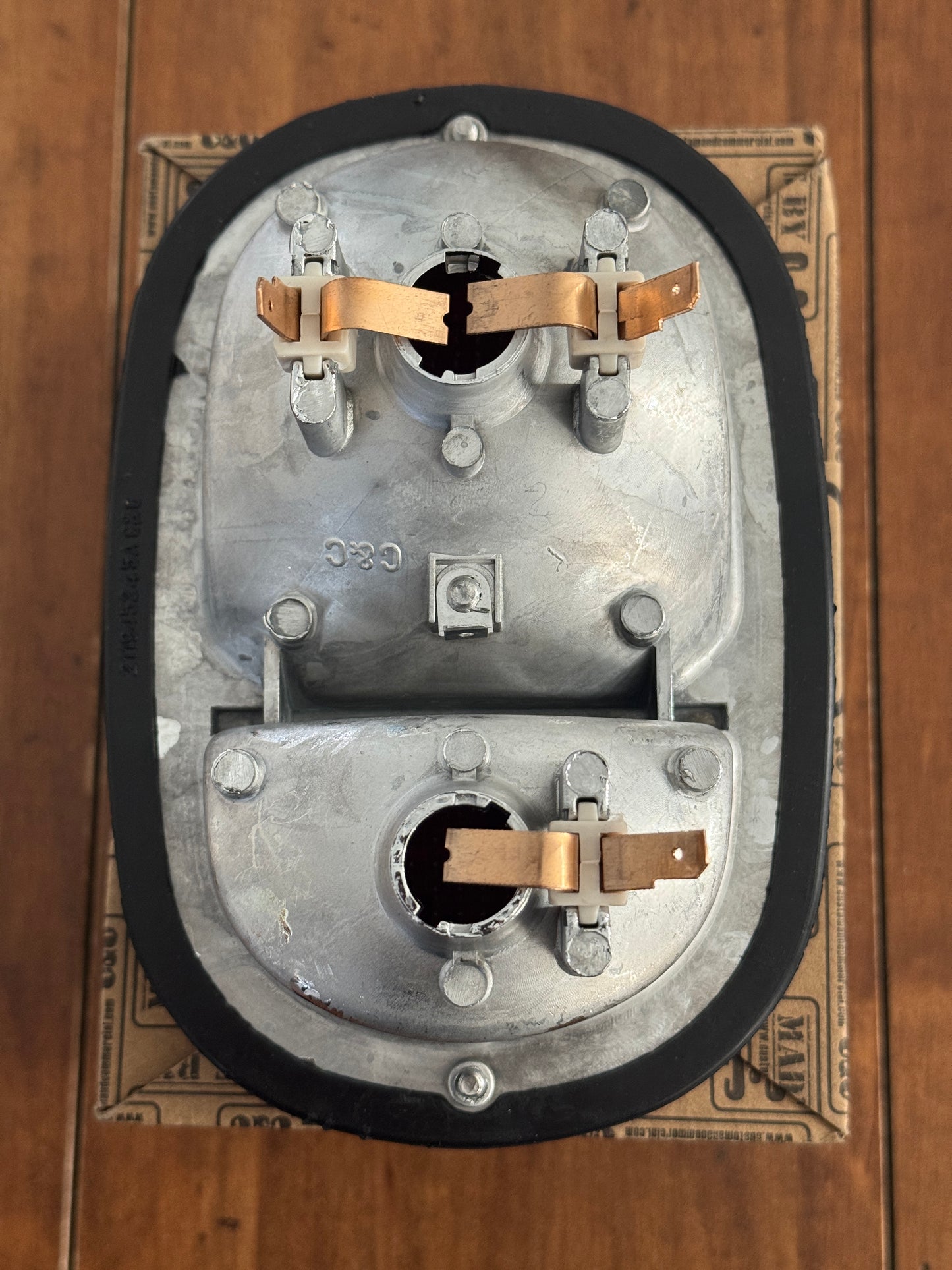 Rear Light Units with Red Hella Lens