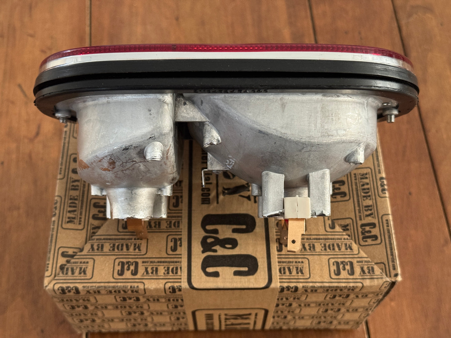 Rear Light Units with Red Hella Lens
