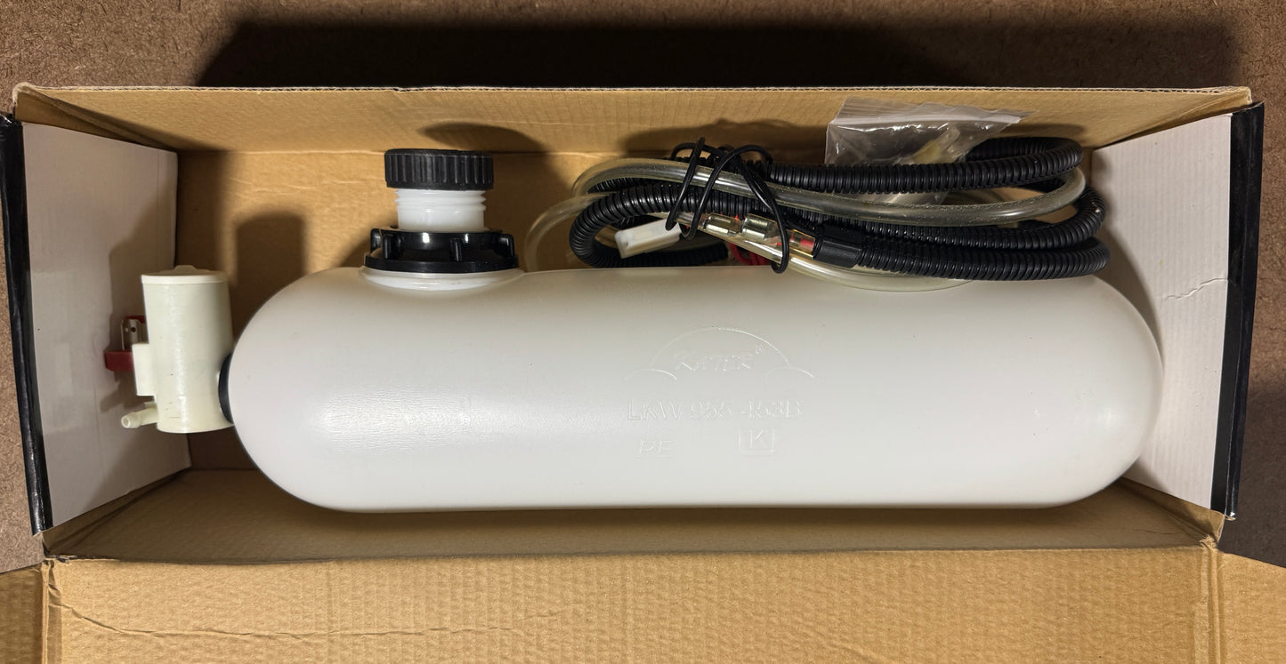 VW Bus Washer Bottle Kit With Electric Pump and Switch 1968-1979