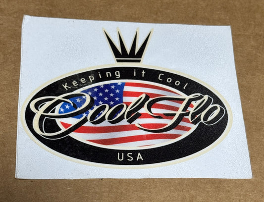 Cool Flo Sticker - USA