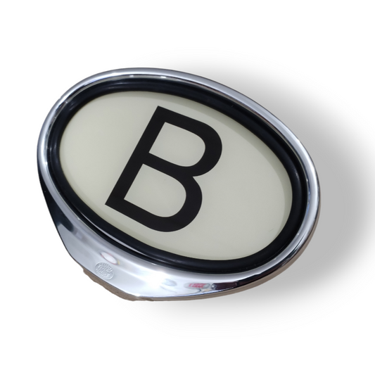Illuminated B country sign by AAC
