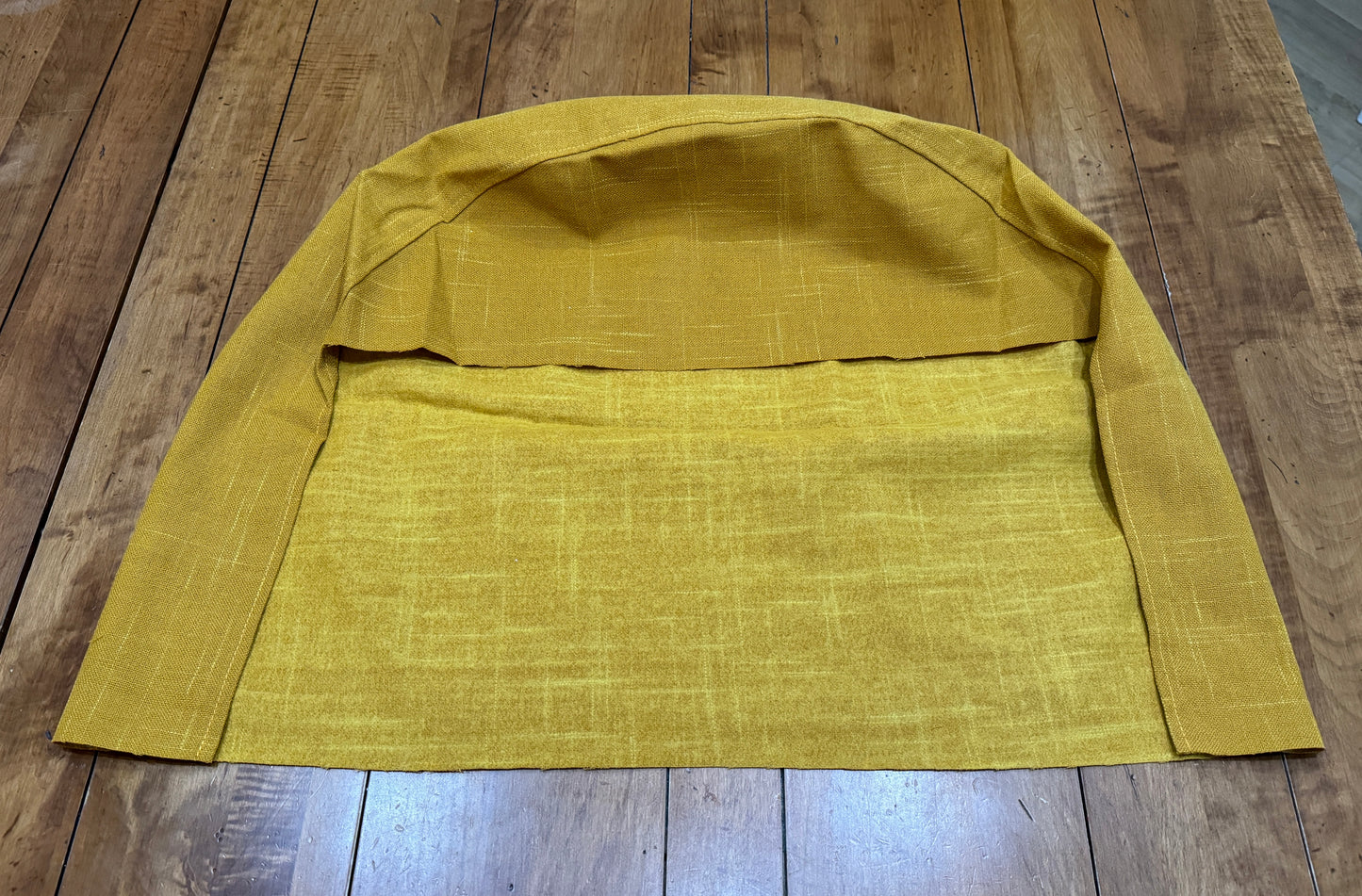 Westfalia Mustard Yellow Fabric Spare Wheel Cover for Early Bay