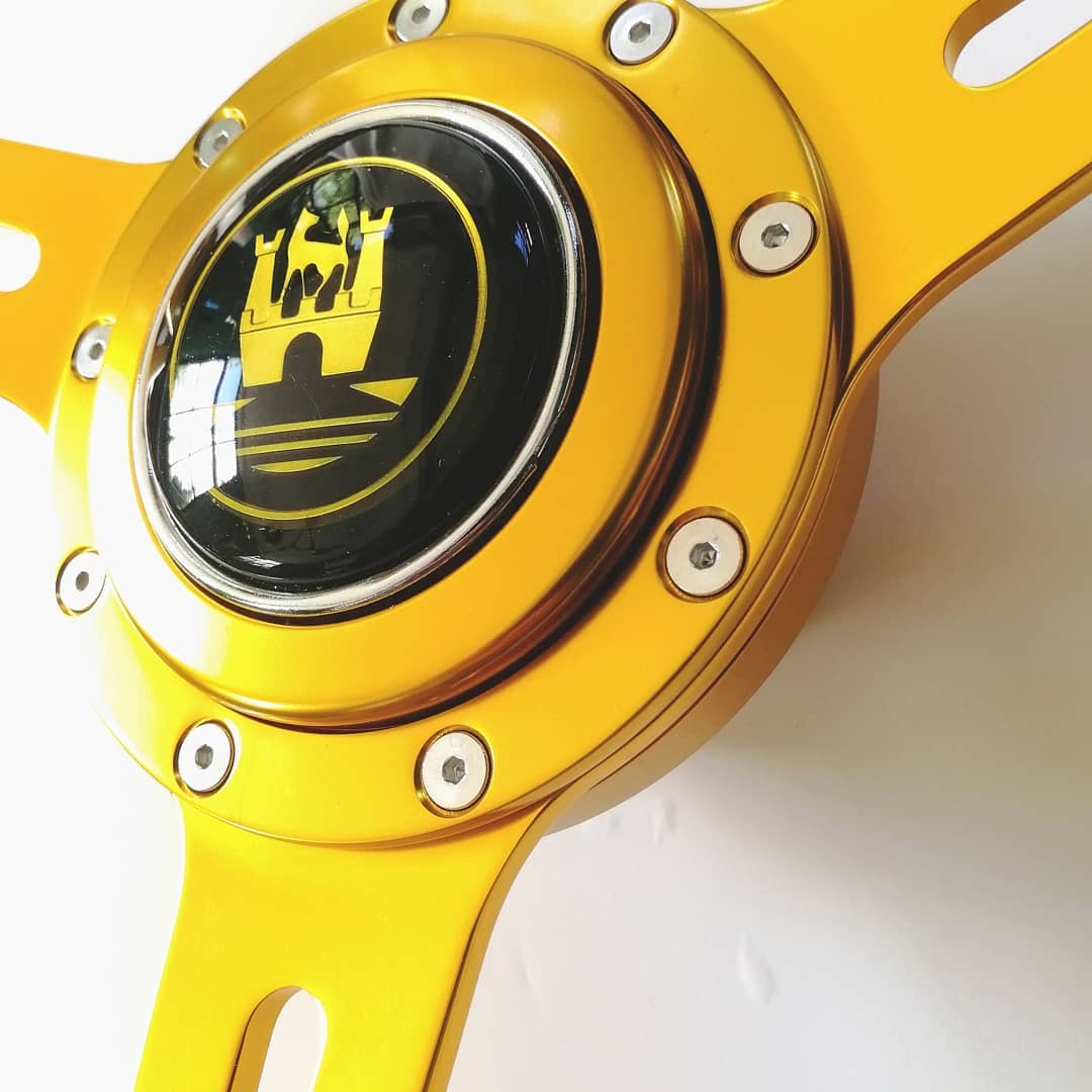 Steering Wheel Wolfsburg - Gold (Split Window Bus).