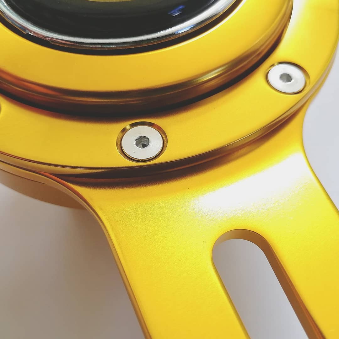 Steering Wheel Wolfsburg - Gold (Split Window Bus).